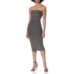 Dress the Population Claire Shimmer Midi Dress
